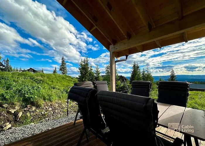 Сasa de vacaciones New Large With Sauna In Hafjell *